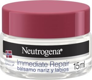 Lee más sobre el artículo <a href="https://amazon.es/dp/B00M75MLJE?tag=techbeautydeals-21" target="_blank">Resume el contenido de Neutrogena Norwegian Formula Immediate Repair Nose & Lip Balm (15ml), Fast Absorbing Face Moisturizer, Lip and Nasal Shield for Chapped Lips and Dry Nose with Glycerin en español y en sólo 10 palabras</a>
