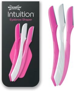 Lee más sobre el artículo <a href="https://amazon.es/dp/B07X8PYSLX?tag=techbeautydeals-21" target="_blank">Resume el contenido de Wilkinson Sword Intuition Perfect Finish – 3 Disposable Shaving Blades, Women’s Facial Epilator for Shaping and Shaping Eyebrows, Facial Hair Shaver for Dermaplaning en español y en sólo 10 palabras</a>