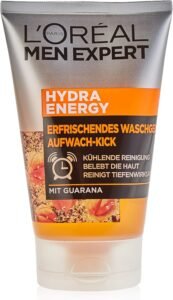 Lee más sobre el artículo <a href="https://amazon.es/dp/B082VP26HL?tag=techbeautydeals-21" target="_blank">Resume el contenido de L’Oréal Men Expert Hydra Energy Wake Up Cleansing Gel 100ml en español y en sólo 10 palabras</a>