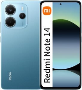 Lee más sobre el artículo <a href="https://amazon.es/dp/B0DRFX9KK3?tag=techbeautydeals-21" target="_blank">Resume el contenido de XIAOMI Redmi Note 14 NFC 6GB + 128GB Global Edition Smartphone 6.67 inch AMOLED Display 120Hz 108MP Battery 5500mAh Blue Without Charger en español y en sólo 10 palabras</a>