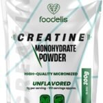 Lee más sobre el artículo <a href="https://amazon.es/dp/B0BGJ63QVB?tag=techbeautydeals-21" target="_blank">Resume el contenido de Foodelis Creatine Monohydrate Powder Micronised 300 g / 100 doses – Pure without additives – Unflavored – Includes doser – High solubility – 100% micronised creatine monohydrate en español y en sólo 10 palabras</a>