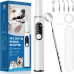 Lee más sobre el artículo <a href="https://amazon.es/dp/B0F5H2ZP5J?tag=techbeautydeals-21" target="_blank">Resume el contenido de Dog Teeth Cleaning Kit, Dog Toothbrush for Pets, Dental Care Toothbrush for Dogs and Cats, 5 Cleaning Modes, 4 Heads for Pets and People en español y en sólo 10 palabras</a>