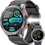 Lee más sobre el artículo <a href="https://amazon.es/dp/B0F1FJDF6M?tag=techbeautydeals-21" target="_blank">Resume el contenido de Men’s GPS Smart Watch, 1.43 Inch AMOLED Smartwatch Man with Flashlight and Compass, Bluetooth Calls, Sleep Monitor, 100+ Sports Modes, IP68 Waterproof Smartwatch for Android iOS en español y en sólo 10 palabras</a>