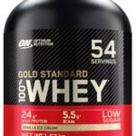 Lee más sobre el artículo <a href="https://amazon.es/dp/B0CRVH7YYK?tag=techbeautydeals-21" target="_blank">Resume el contenido de Optimum Nutrition Gold Standard 100% Whey Protein Powder, 3.57 lbs | Vanilla Ice Cream, 54 Servings, 24g Protein, BCAA,Low Sugar,Promotes Muscle Growth and Recovery en español y en sólo 10 palabras</a>